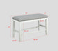 FULTON COUNTER HEIGHT BENCH WHITE
