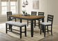 BARDSTOWN COUNTER HEIGHT CHAIR WHEAT CHARCOAL