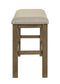 COCKRELL COUNTER HEIGHT BENCH