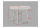 BLANCHE ROUND COUNTER HEIGHT TABLE BROWN
