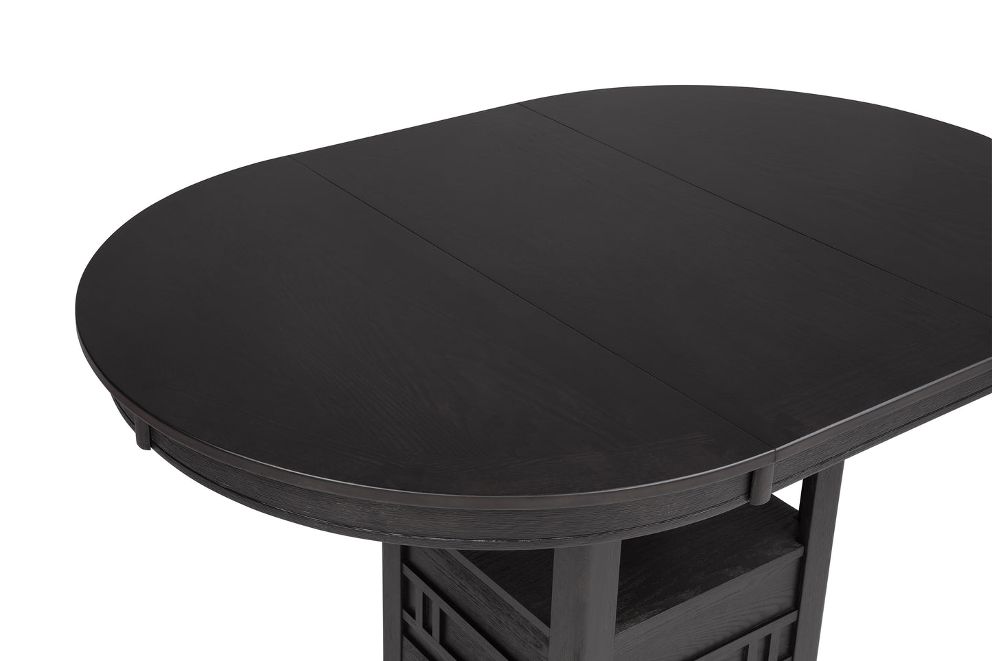 HARTWELL COUNTER HEIGHT TABLE CHARCOAL BLACK