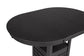 HARTWELL COUNTER HEIGHT TABLE CHARCOAL BLACK