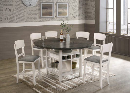 CONNER CHALK GREY COUNTER HEIGHT CHAIR