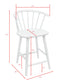 JANNA COUNTER HEIGHT STOOL-WHITE