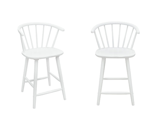 JANNA COUNTER HEIGHT STOOL-WHITE