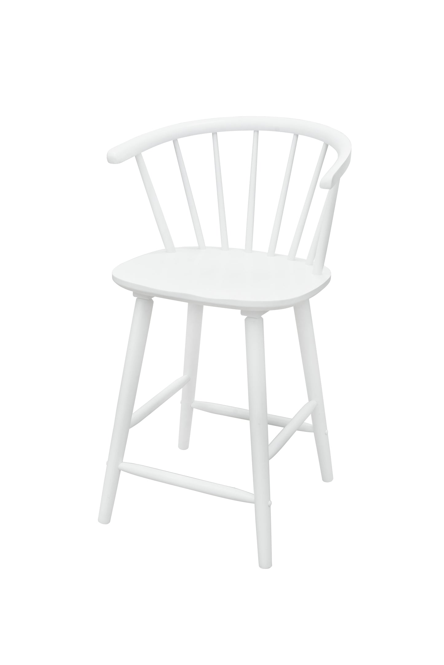JANNA COUNTER HEIGHT STOOL-WHITE