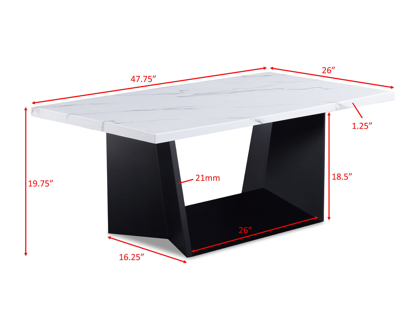 ADEA 3-PK CKTL SET TOP-CONCRETE