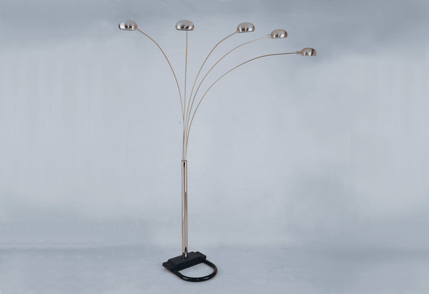 PEWTER SHADE FLOOR LAMP