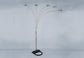 PEWTER SHADE FLOOR LAMP