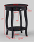 JACIE CHAIRSIDE TABLE BLACK