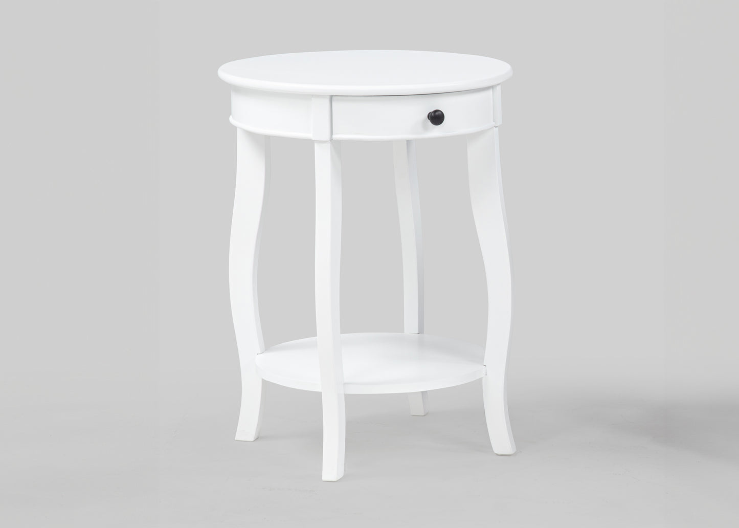 JACIE CHAIRSIDE TABLE WHITE