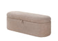 PHILIPA STORAGE BENCH-MAUVE TWEED