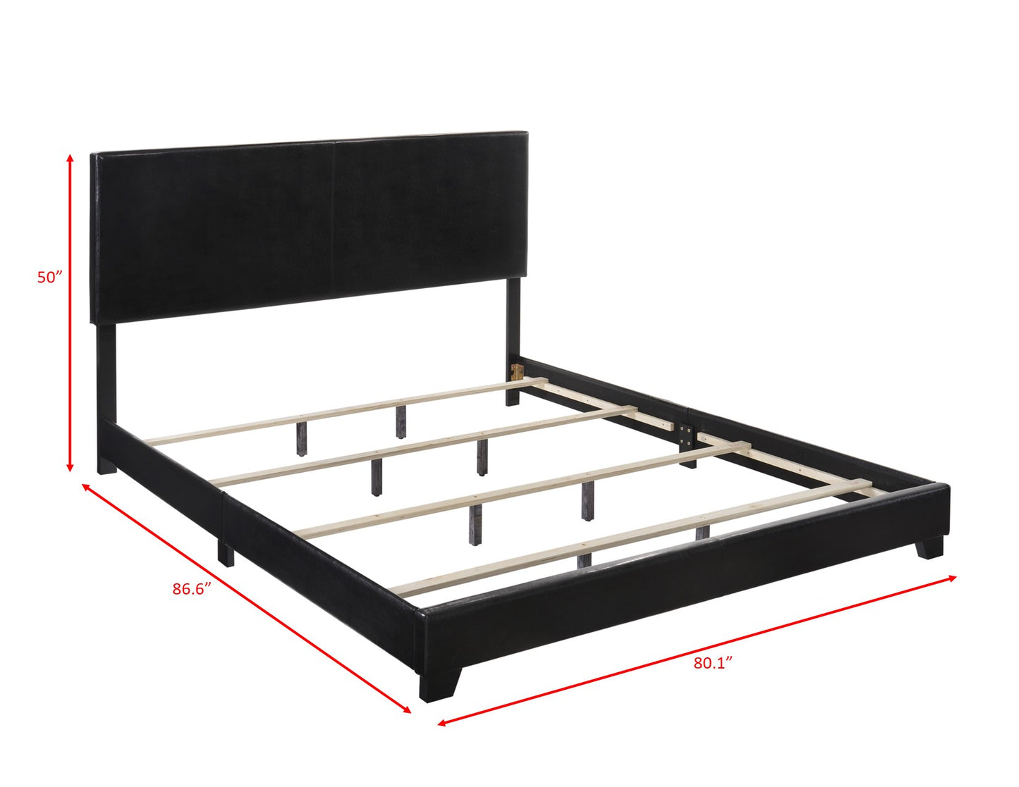 ERIN KING BED BLACK