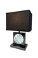TABLE LAMP BLACK NICKEL-LED ACCENT