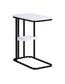 IDA FAUX MARBLE CHAIRSIDE TABLE