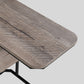IDA WEATHERED GREY CHAIRSIDE TABLE