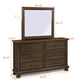 CLARIBELLE DRESSER-BROWN