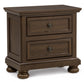 CLARIBELLE NIGHT STAND-BROWN