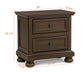 CLARIBELLE NIGHT STAND-BROWN