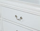 LOUIS PHILIP CHEST WHITE