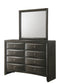EMILY DRESSER 8 DRAWERS GREY