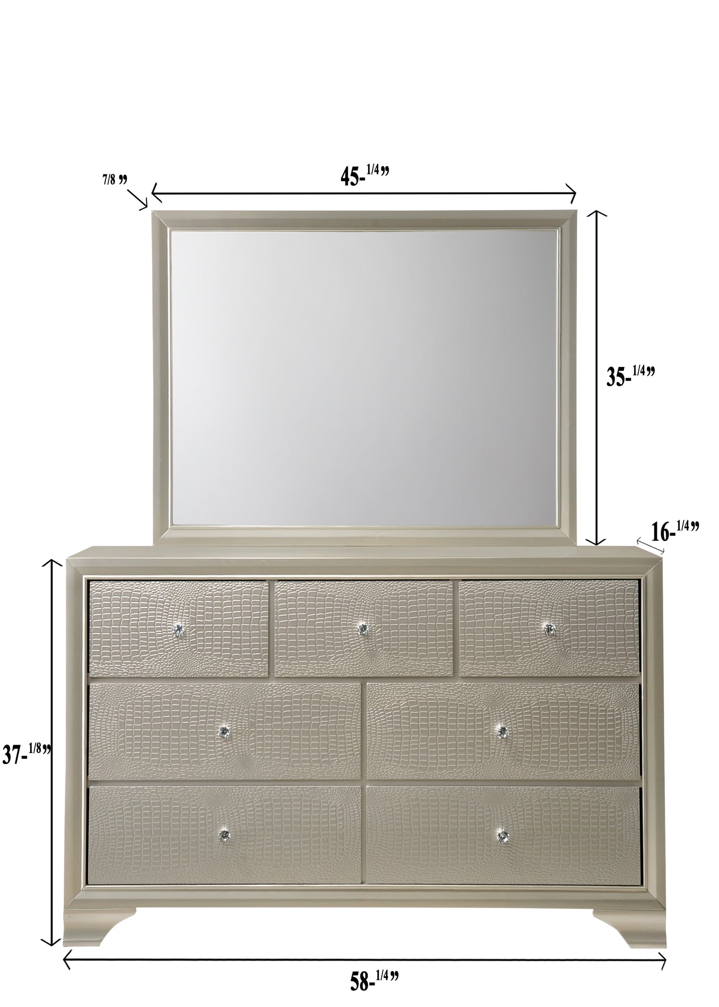 LYSSA DRESSER MIRROR