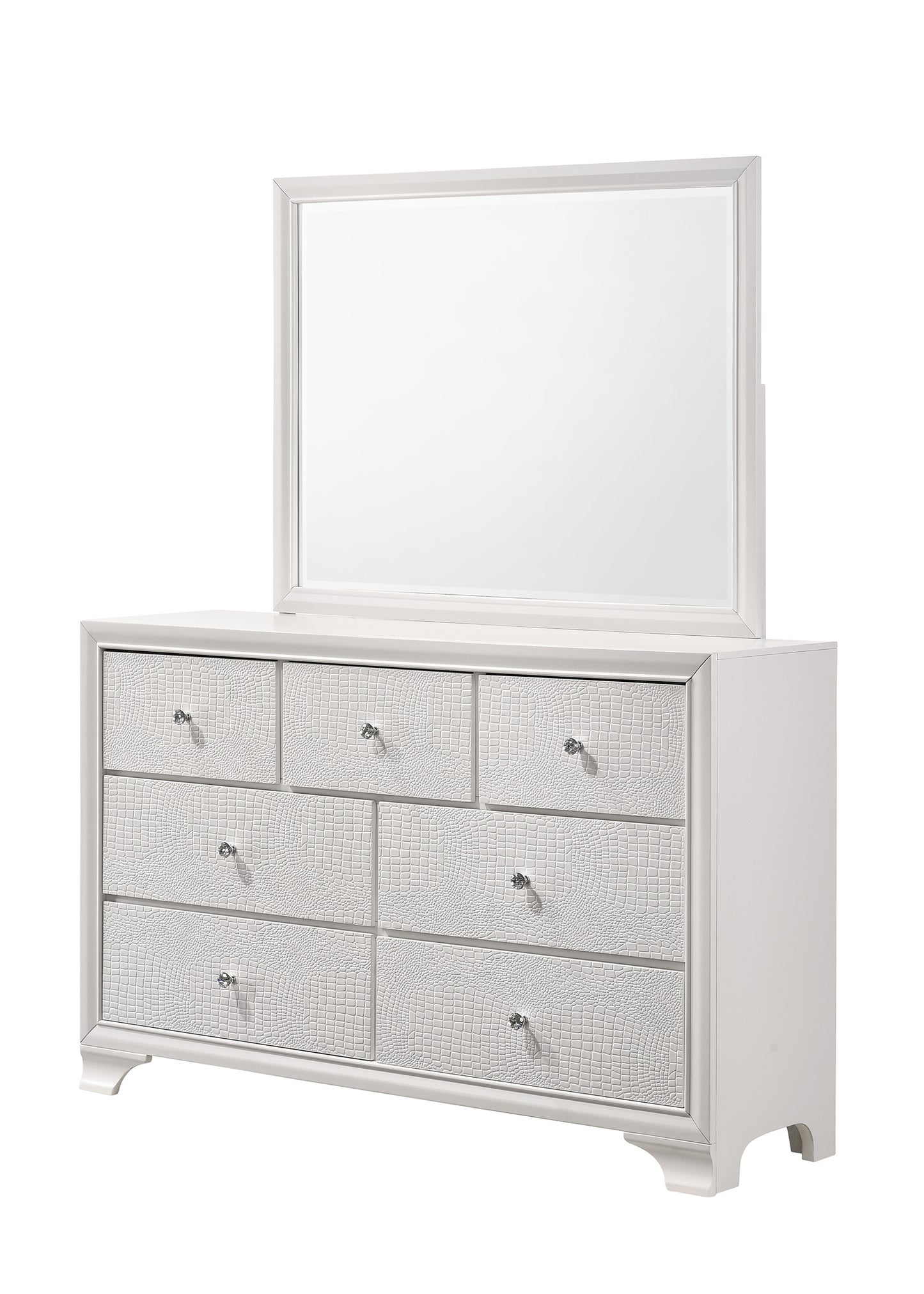 LYSSA DRESSER MIRROR FROST