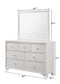 LYSSA DRESSER MIRROR FROST