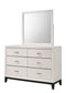 AKERSON DRESSER MIRROR CHALK