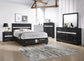 REGATA DRESSER MIRROR BLACK/SILVER