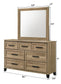 JAMESON DRESSER MIRROR