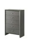 DENKER CHEST GUN METAL