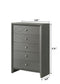 DENKER CHEST GUN METAL
