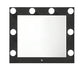 LUXO VANITY TOP W/LED BLACK