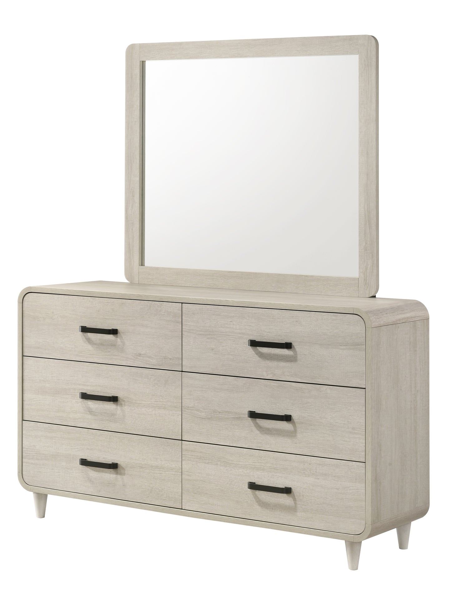 NYOMI DRESSER MIRROR - WHITE