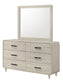 NYOMI DRESSER MIRROR - WHITE
