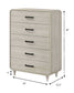 NYOMI CHEST - WHITE