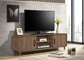 NYOMI TV STAND - LIGHT BROWN