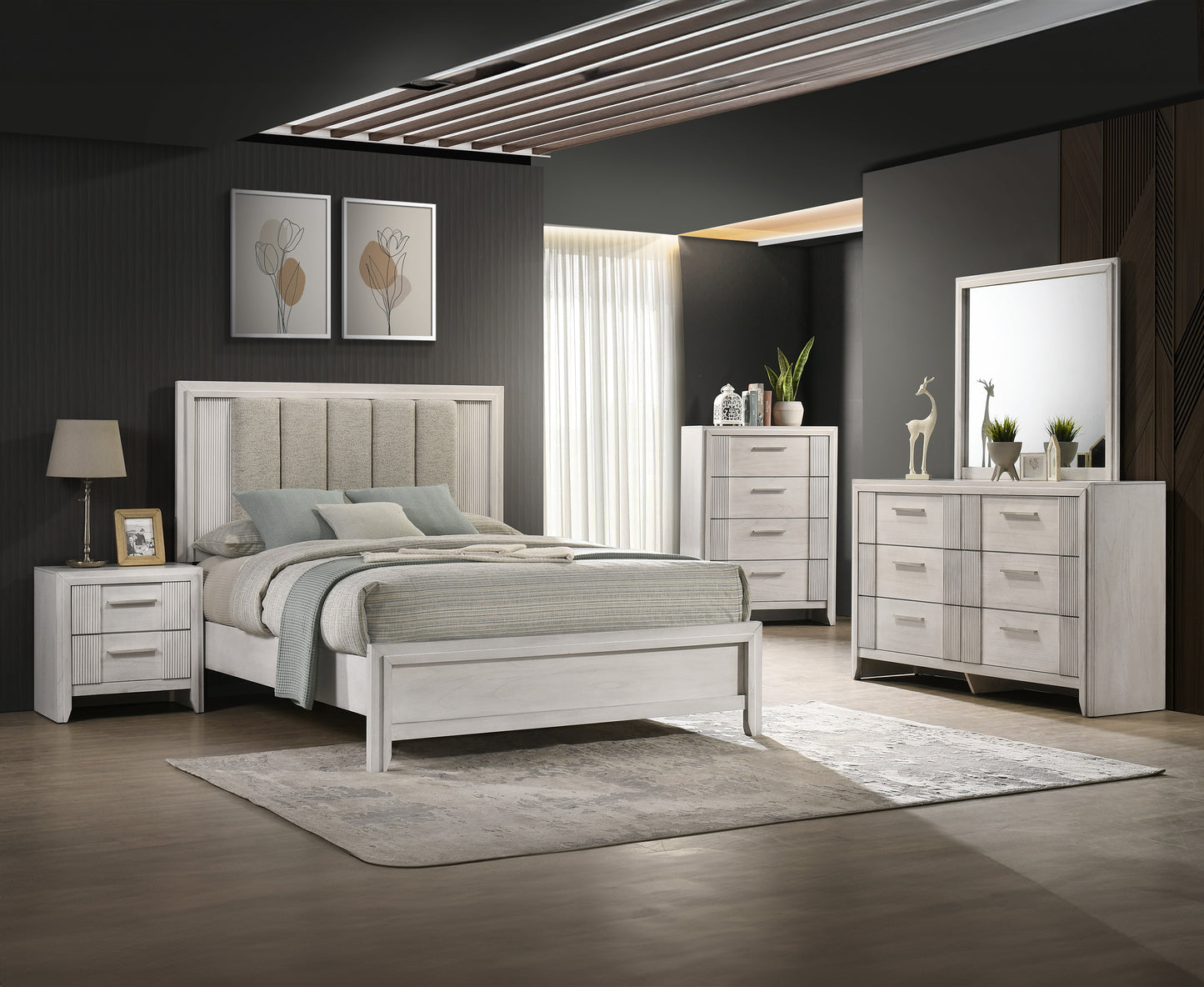 CARLTON DRESSER WHITE MIST