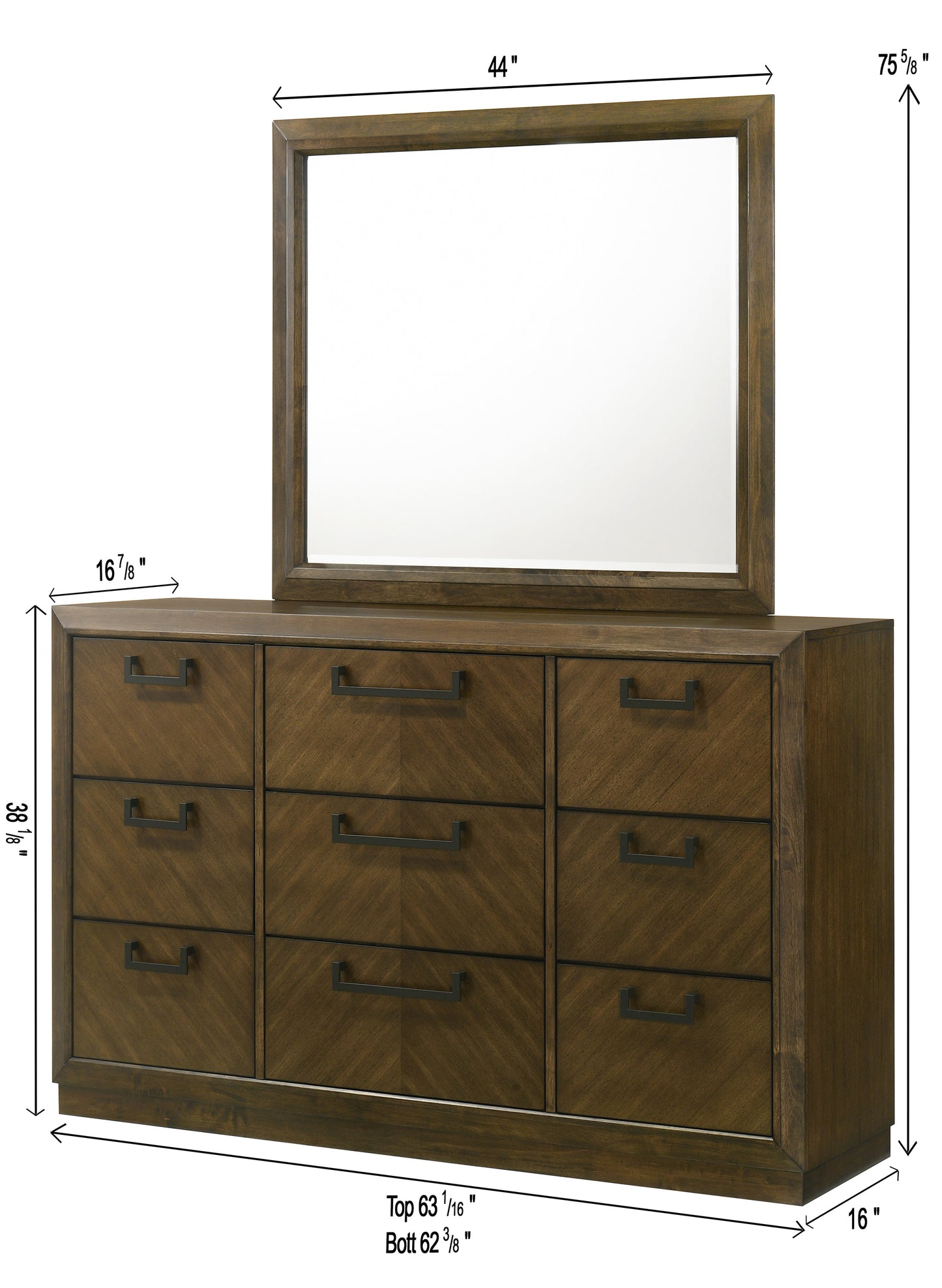 LAKECREST DRESSER MIRROR