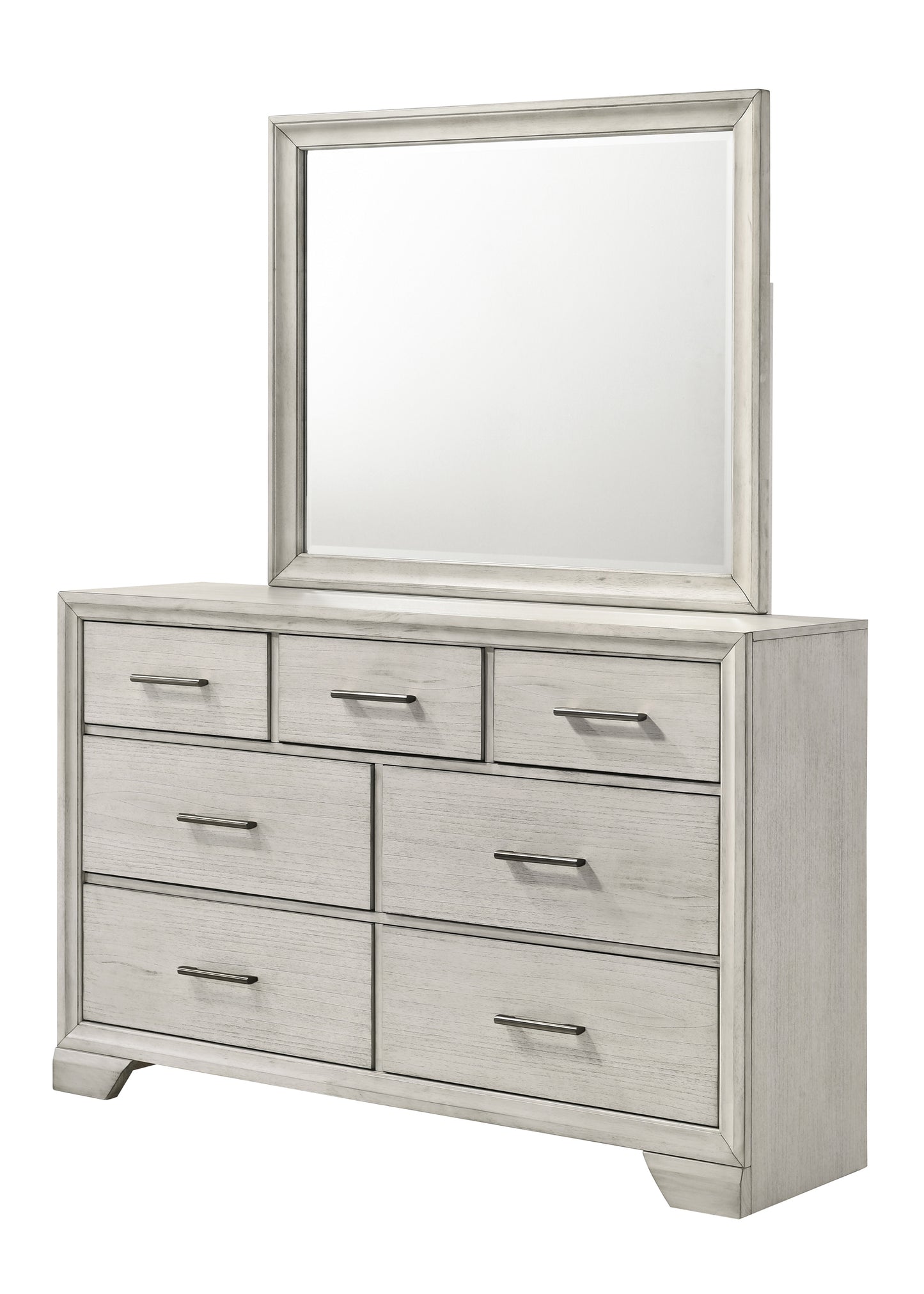JAYMES DRESSER MIRROR WHITE MIST