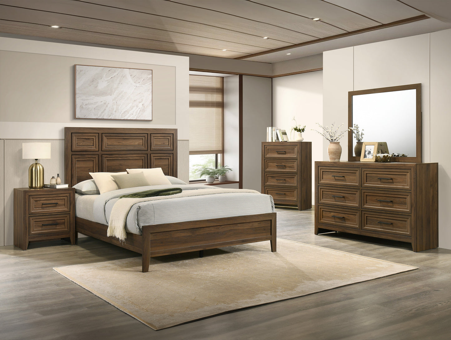 LORRAINE NIGHTSTAND BROWN