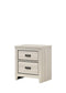 CARTER NIGHT STAND WHITE