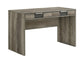 RANGLEY WRITING DESK-GREY/BROWN