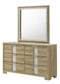 RANGLEY DRESSER MIRROR - DRIFTWOOD