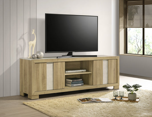 RANGLEY TV STAND - DRIFTWOOD
