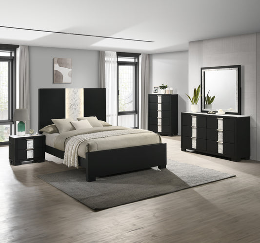 RANGLEY DRESSER MIRROR - BLACK