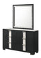 RANGLEY DRESSER MIRROR - BLACK