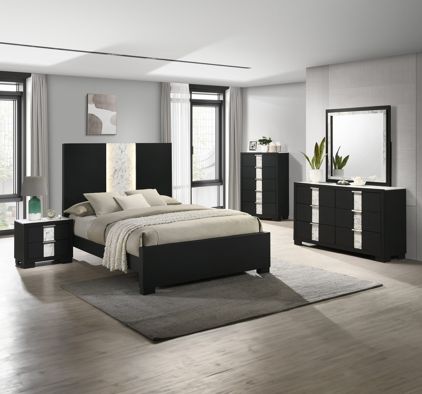 RANGLEY CHEST - BLACK