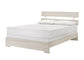 ATTICUS QUEEN PLATFORM BED IN 1 BOX WHITE